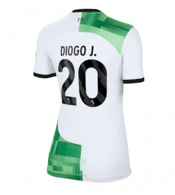 Maillot de foot Liverpool Diogo Jota #20 Extérieur Femmes 2023-24 Manches Courte
